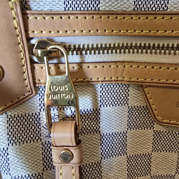 SOLD!!Louis Vuitton Evora MM Damier Azur - Picture 3 of 11